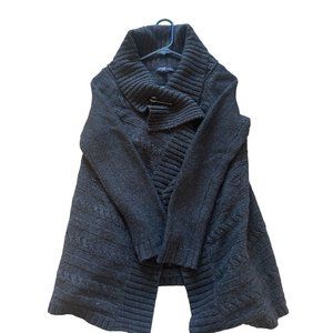GAP Beautiful Long Knit Cardigan Cape Size M